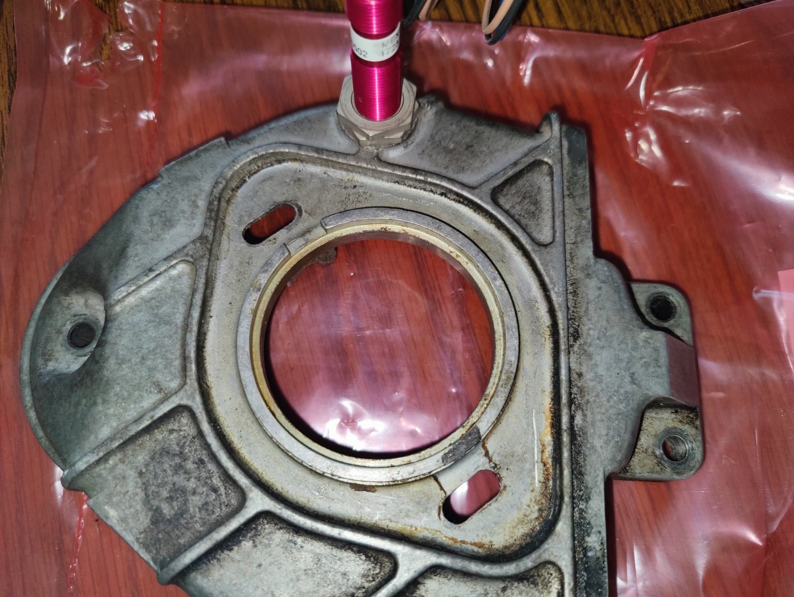 assembled hall effect sensor